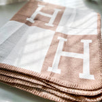 CASHMERE "H" BLANKET