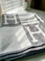 CASHMERE "H" BLANKET